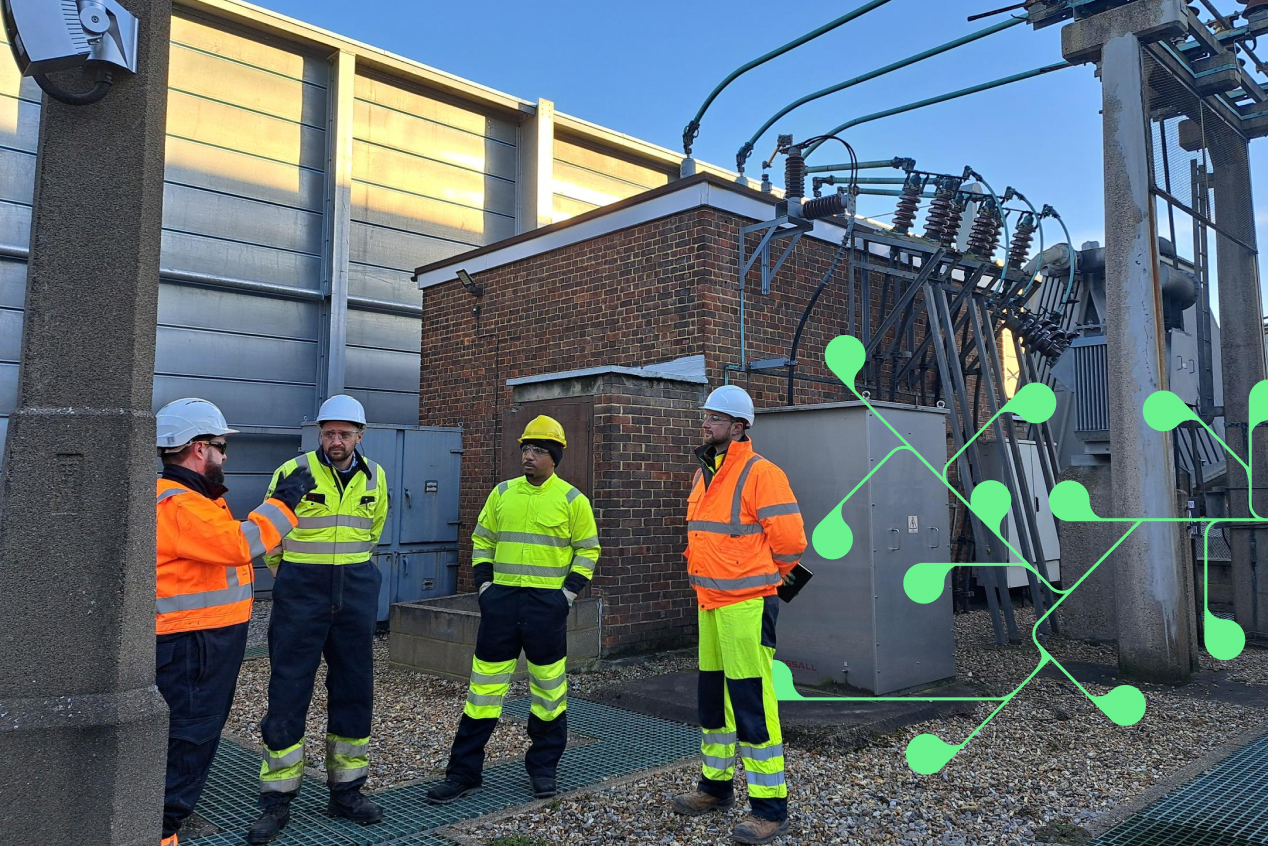 hi-vis jacket Yova men on site
