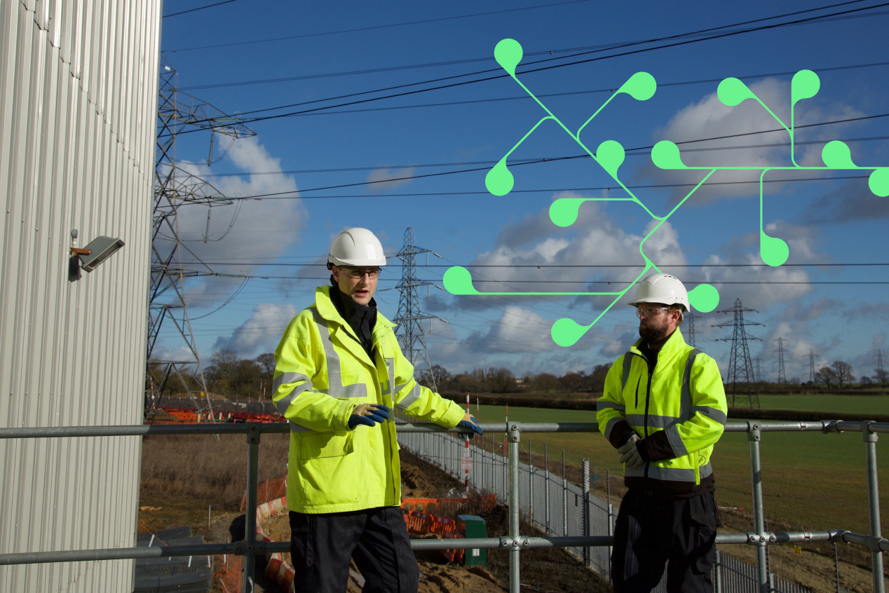 hi-vis jacket Yova men on site