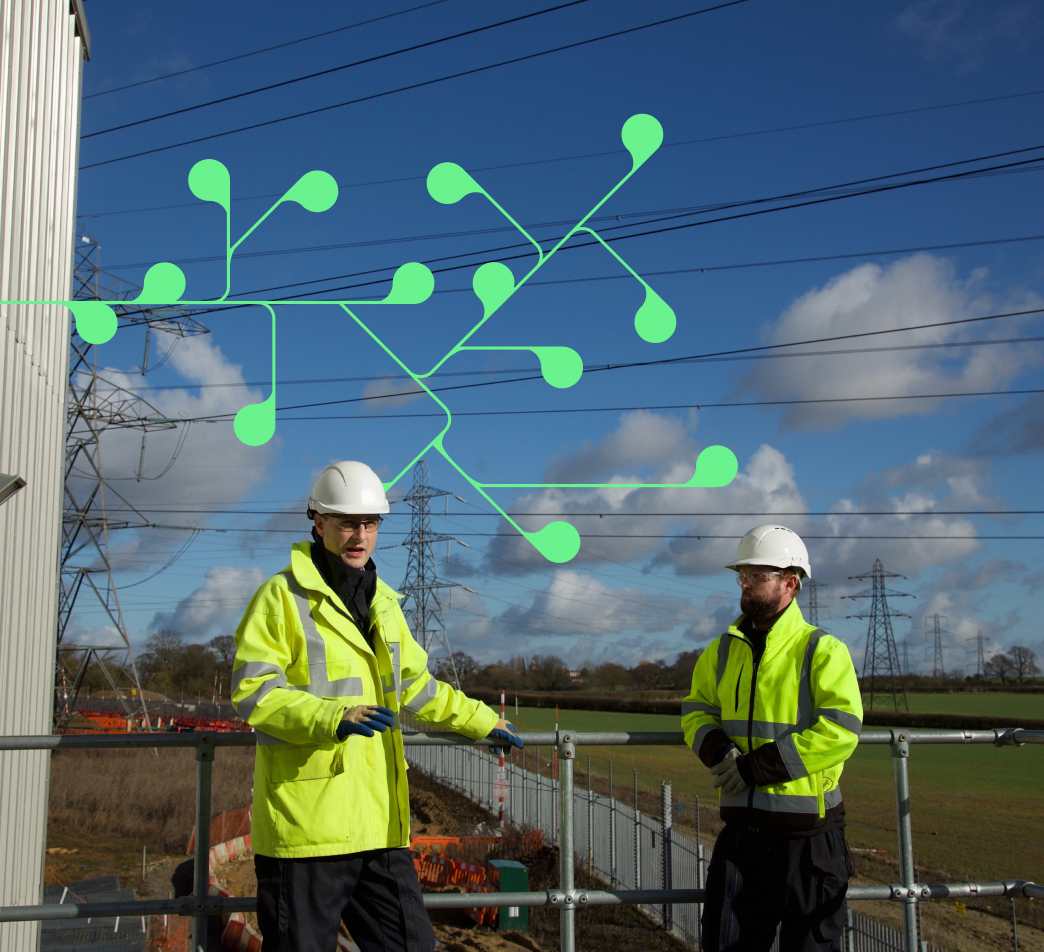hi-vis jacket Yova men on site